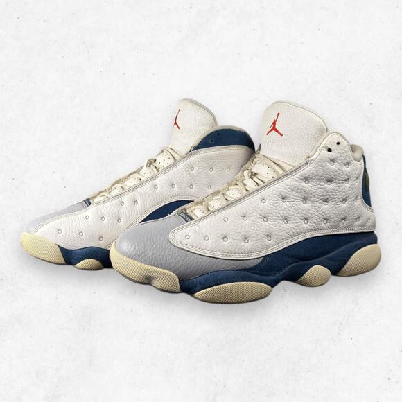 Nike Air Jordan 13 Retro GS Shoes White French Blue Men\'s 11.5 main image 7